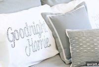 Effortless DIY Personalized Pillowcases