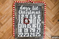 Handcrafting Your Festive Christmas Countdown