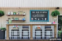 Build a Custom Outdoor Chalkboard