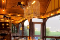Craft Your Own Outdoor Chandelier