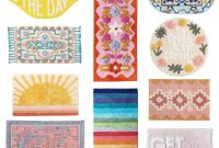 Stylish Bath Mats for Vibrant Bathrooms