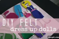Felt Dress-Up Dolls: Endless Outfit Adventures