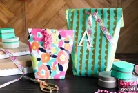 Transform Wrapping Paper into Unique Gift Bags