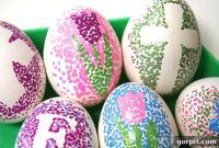 Sharpie Dot Art Easter Eggs