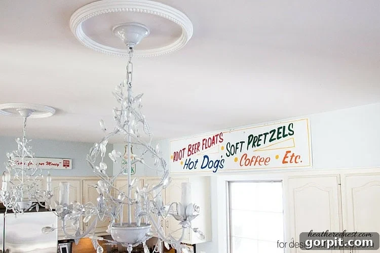 Elevate your home's style effortlessly by converting recessed lights to pendant lights with this detailed tutorial from The Heathered Nest.