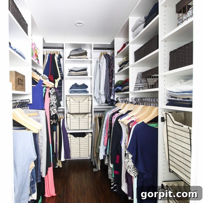 Falling for My DIY Dream Closet 11 WOW! This DIY closet system reveal is seriously amazing. It's beautiful and seems easy to install and affordable. Now I just need to convince the hubby :)