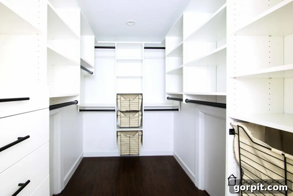 Falling for My DIY Dream Closet 8 WOW! This DIY closet system reveal is seriously amazing. It's beautiful and seems easy to install and affordable. Now I just need to convince the hubby :)