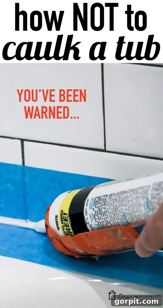 Detailed instructions for caulking a bathtub, including preparation, application, and finishing tips, ensuring a perfect, long-lasting, and mildew-resistant seal in your bathroom.