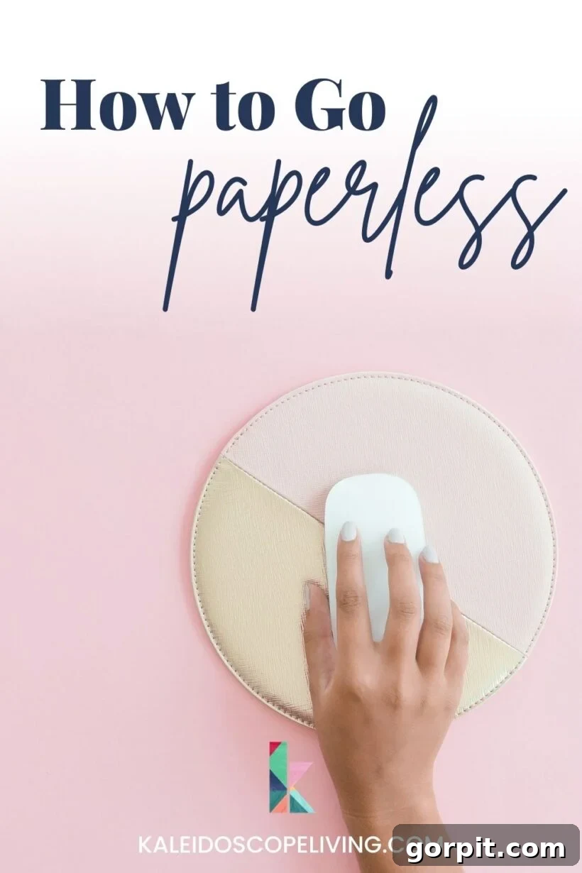 how to go paperless - person organizing documents digitally