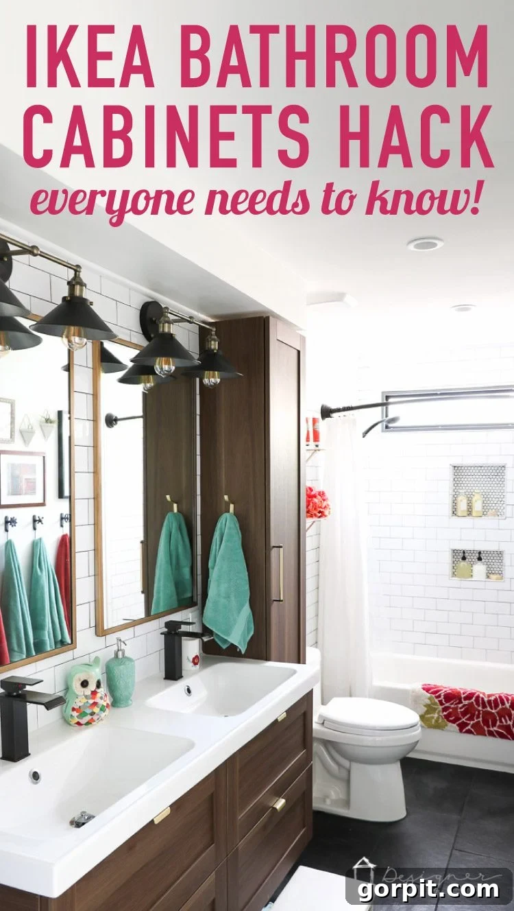 Unlock Ikea Cabinet Potential: Bypass Pre-Drilled Door and Drawer Holes 2 Ikea cabinet doors with predrilled holes, showing the common challenge of limited hardware choices.