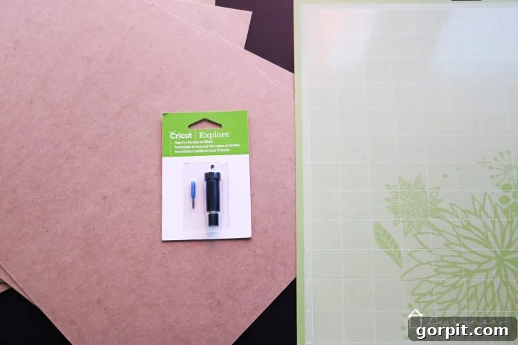 Design and precisely cut your chipboard letters using Cricut Design Space for DIY wall decals.