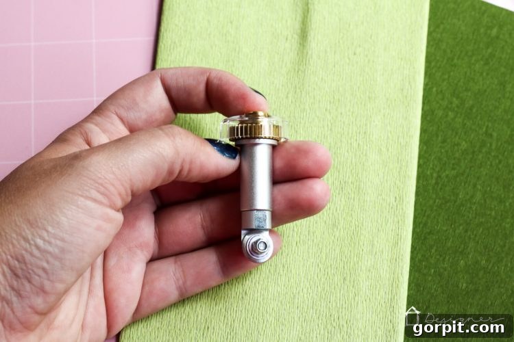 Cricut Maker's Rotary Blade: Precision fabric cutting without backing materials