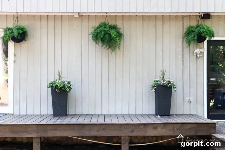 Deck Bar Bliss for Less 3 Dreaming of an outdoor bar or deck bar? We were too and we are sharing our plans for this easy and affordable DIY deck bar!