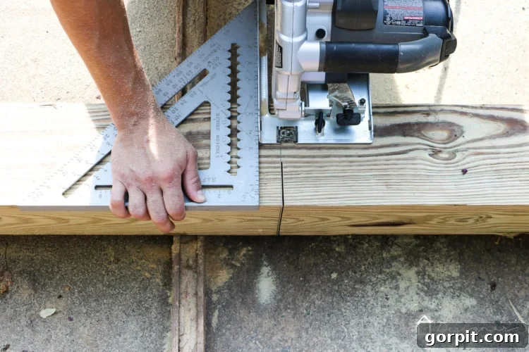 Deck Bar Bliss for Less 5 Dreaming of an outdoor bar or deck bar? We were too and we are sharing our plans for this easy and affordable DIY deck bar!