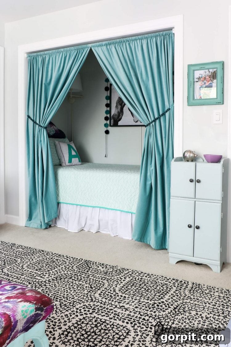 Flooring Explained: The Advantages and Disadvantages of Every Type 7 Imagine the delight of any child in this cozy bed nook! Learn how to transform a closet into an inviting bed nook with this detailed post, complete with spackling tips.