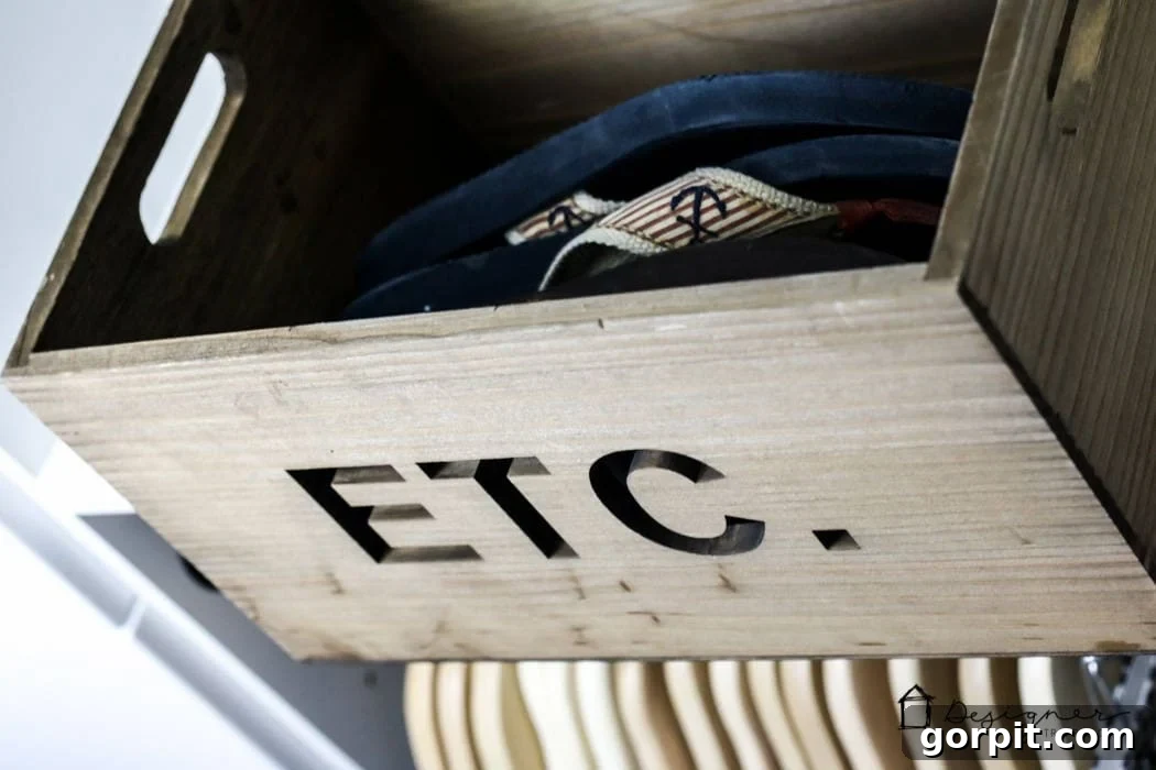 Organize your shoes in a small closet with inexpensive and creative solutions, including magazine boxes for flats and clever hacks for boots, keeping your floor clear and tidy.