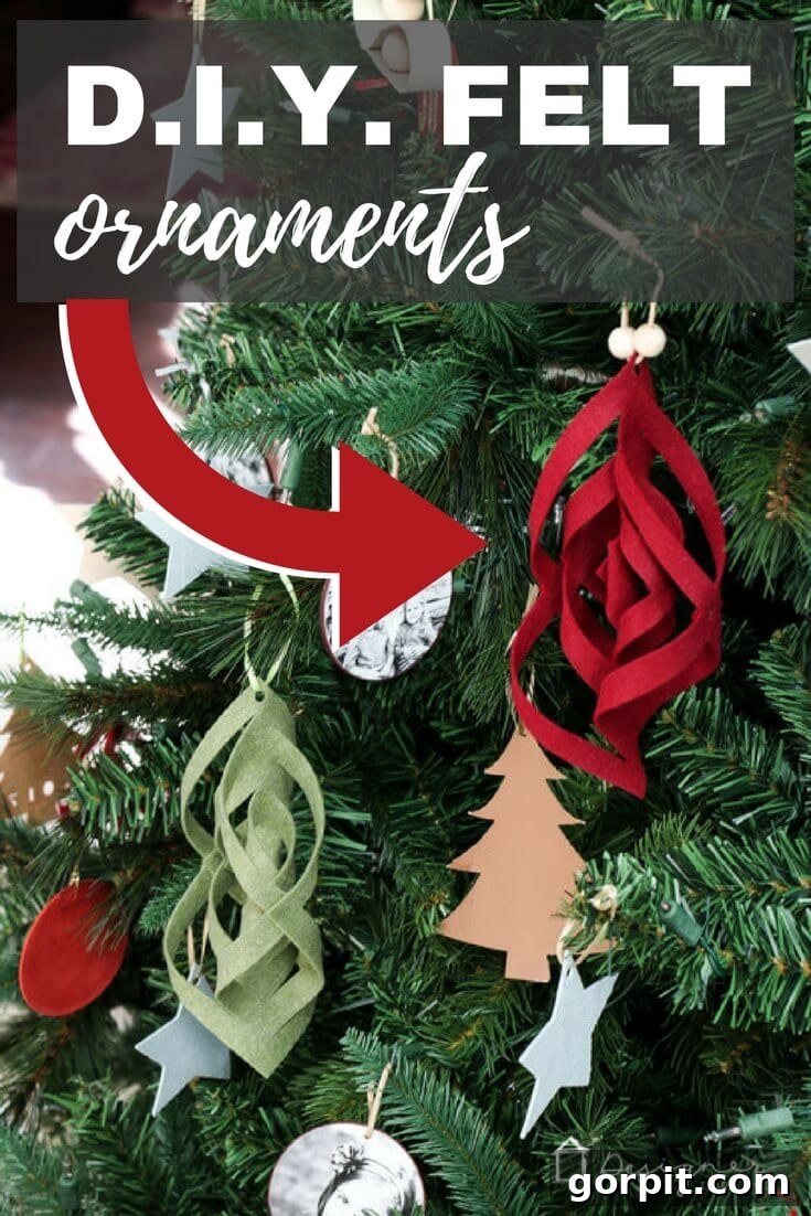 Warm & Fuzzy Holidays: Crafting One-of-a-Kind Felt Ornaments 2 Elevate your Christmas tree with stunning, unique DIY felt ornaments. This guide makes creating beautiful handmade decorations easy and fun for the holiday season.