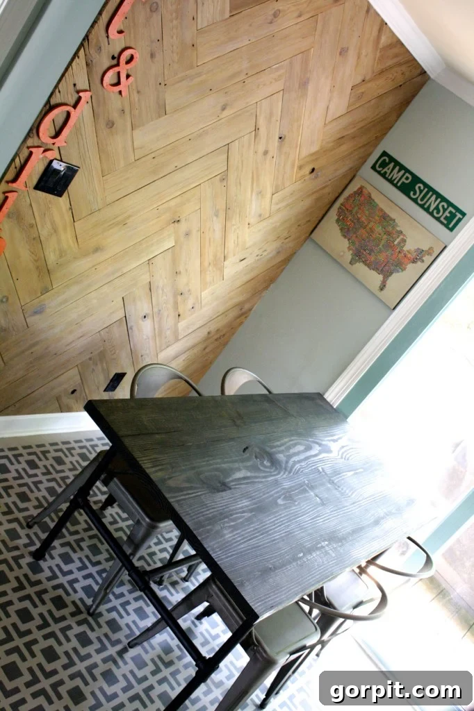 WOW! Budget kitchen makeover by Designer Trapped in a Lawyer's Body. Totally transformed with PAINT! #kitchenmakeover