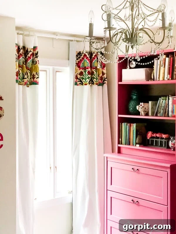 Lazy Curtains: No-Sew Hacks for Instant Style 8 diy curtains hanging in room - full view