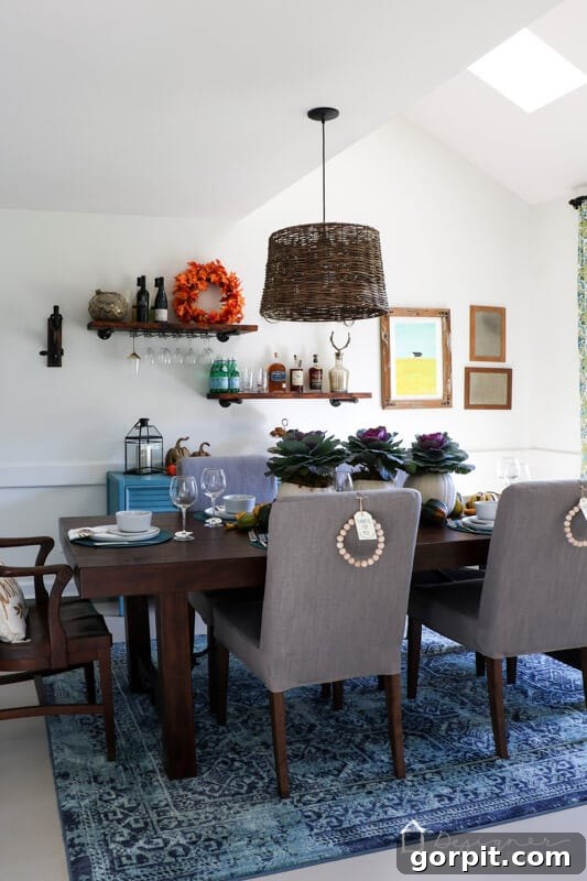 5 Habits That Keep Homes Beautiful 5 Dining room harmonized with the family room through a shared color scheme, despite distinct room styles, demonstrating cohesive design.
