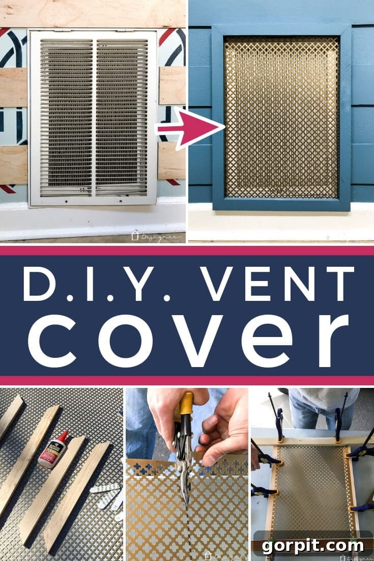 Stylish DIY Vent Cover Made Simple 2 DIY vent cover