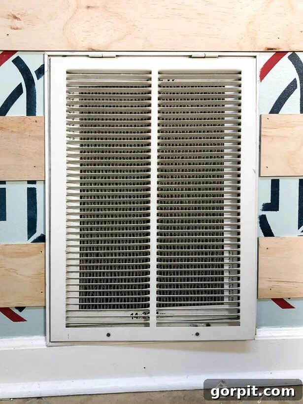Stylish DIY Vent Cover Made Simple 12 builder grade air grille cover