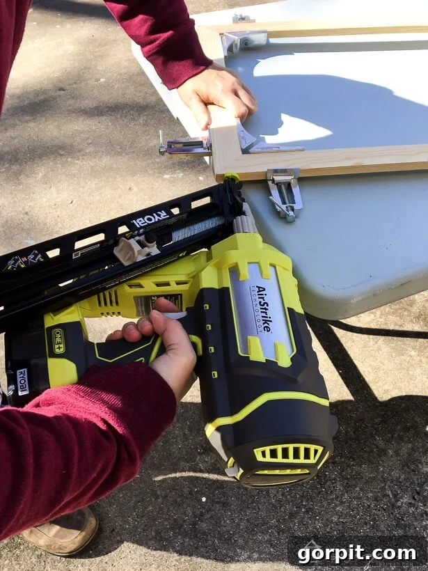 Stylish DIY Vent Cover Made Simple 5 building a wood frame