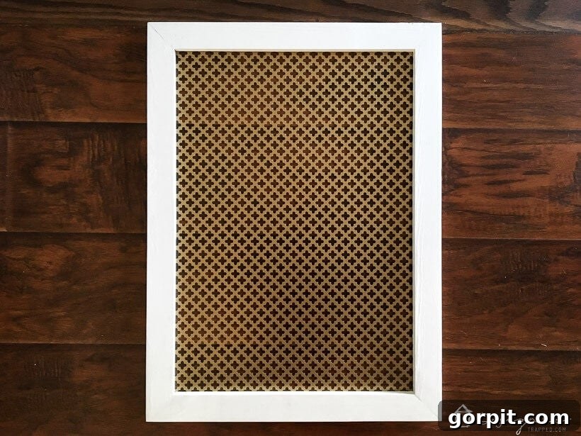 Stylish DIY Vent Cover Made Simple 9 diy air vent cover