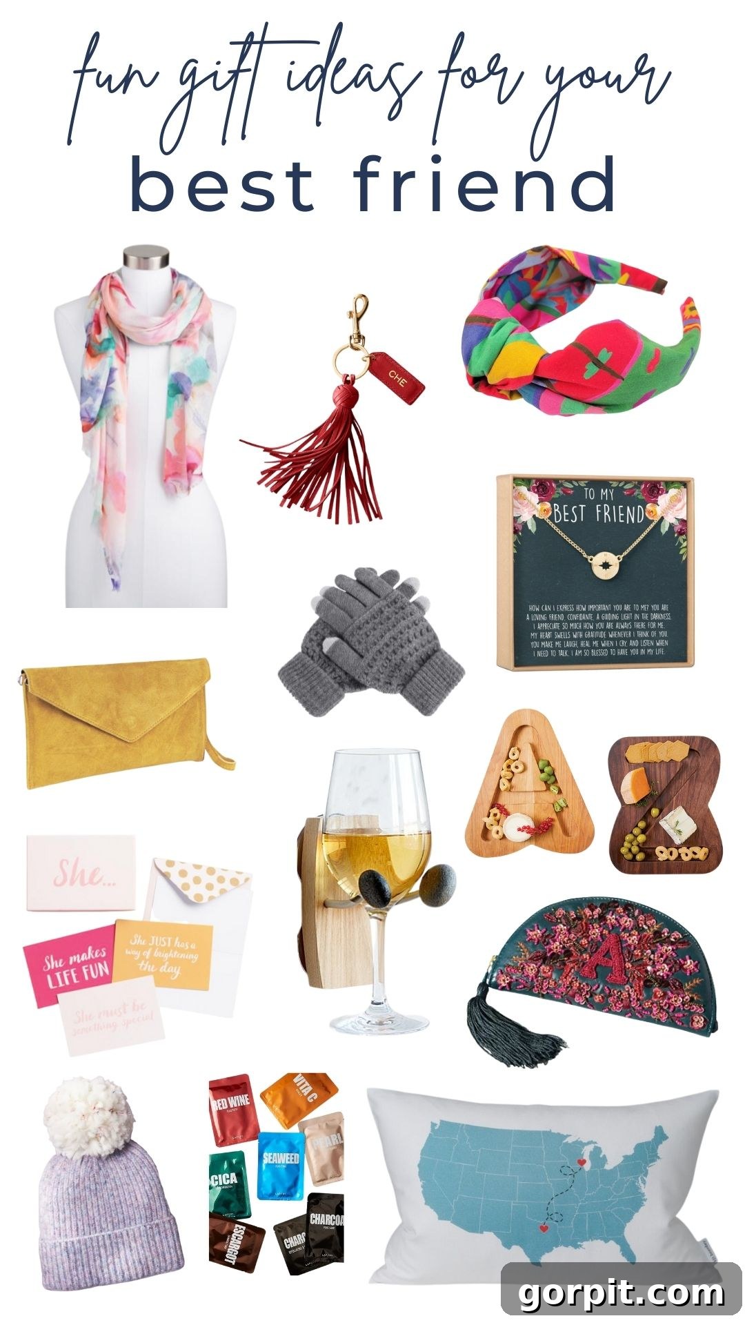 30 Gifts to Make Your Best Friend Feel Special 2 Thoughtful and unique best friend gifts
