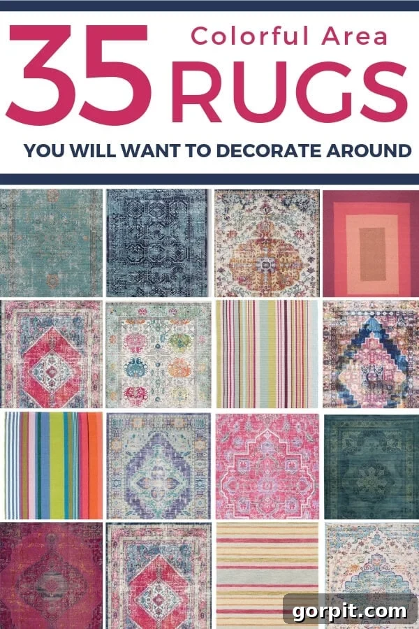 large colorful area rugs