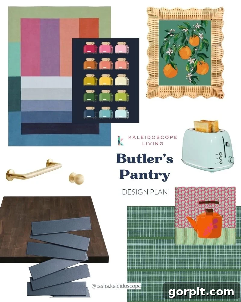 Unleash Creativity Make a Mood Board 3 mood board for kitchen space by Tasha Agruso of Kaleidoscope Living