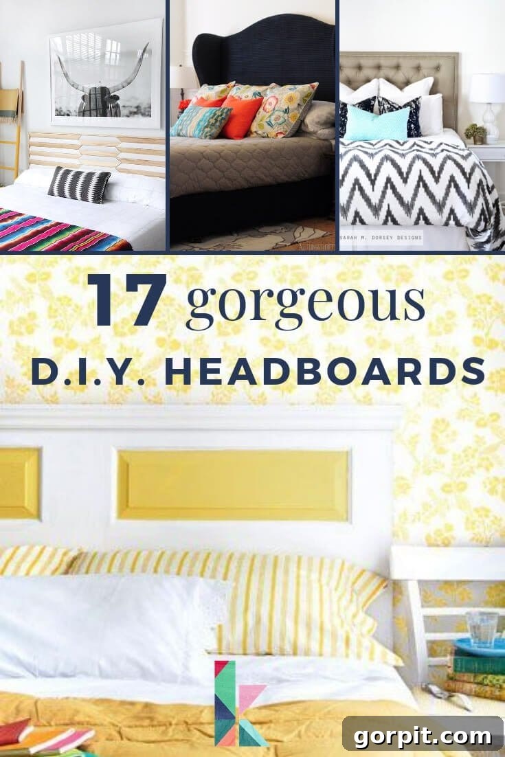 17 gorgeous DIY headboards