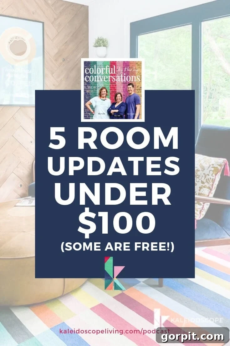 room updates under $100