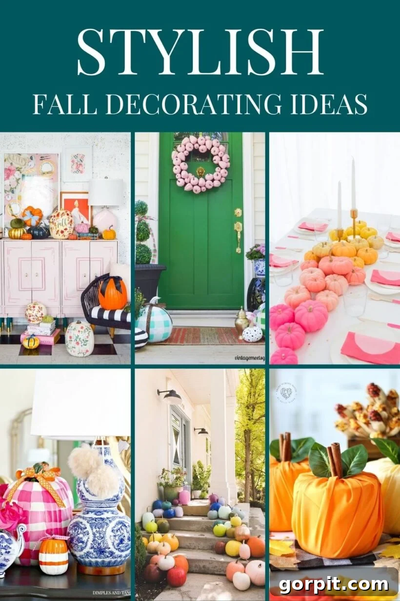 Chic and Affordable DIY Fall Decor 2 fall decorating ideas