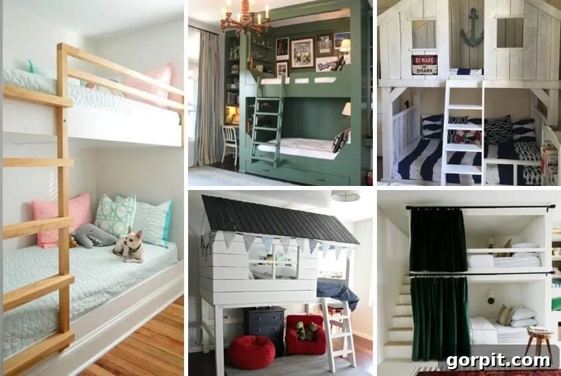 17 Clever DIY Bunk Bed Designs 2 Inspiring DIY Bunk Bed Ideas for Kids Rooms and Space Saving