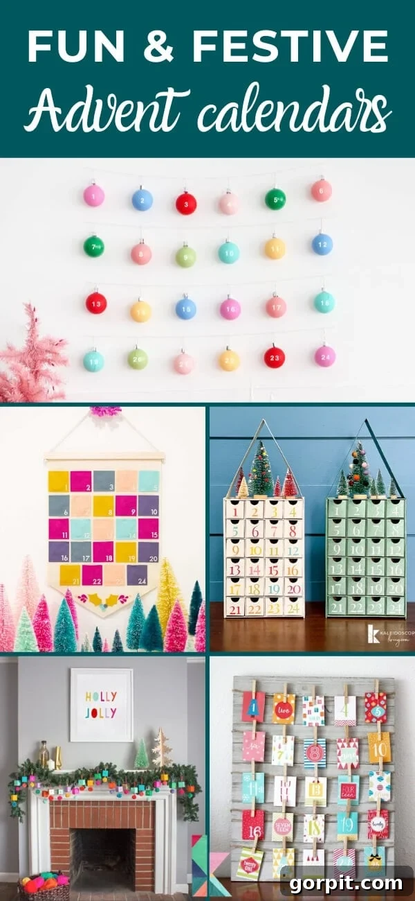 festive advent calendar ideas for families