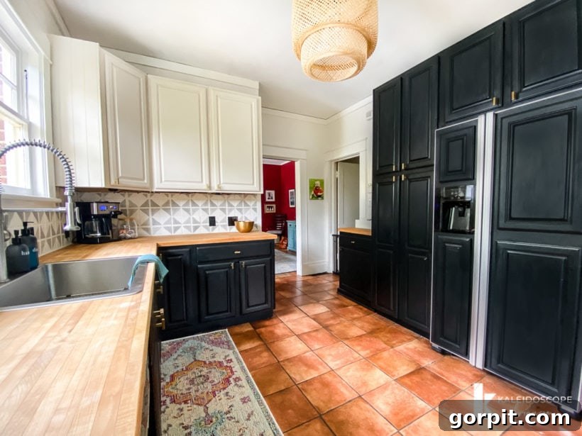 Budget-friendly kitchen makeover with DIY touches