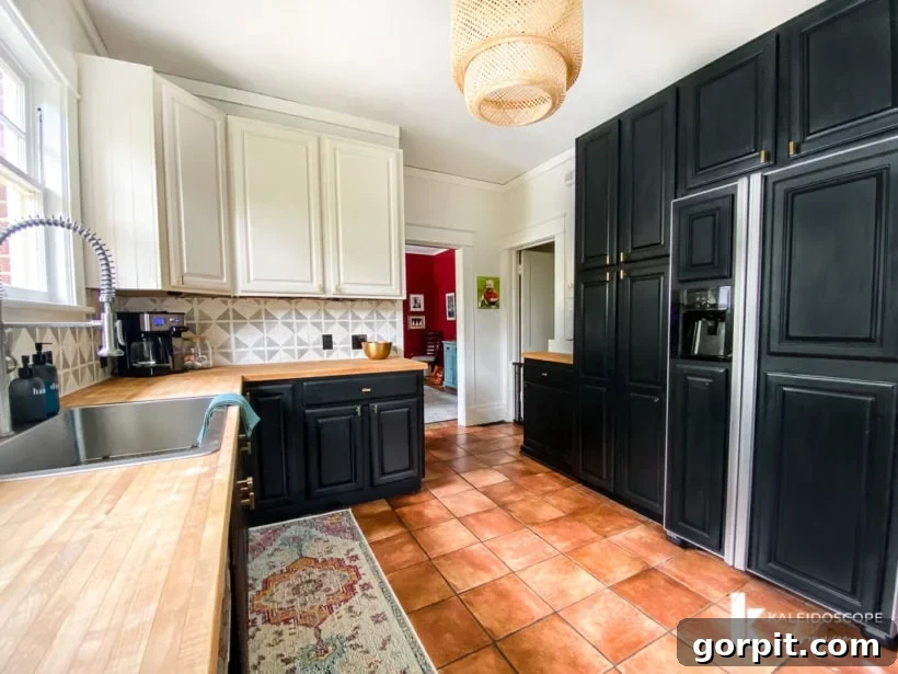 Affordable kitchen makeover with thoughtful design