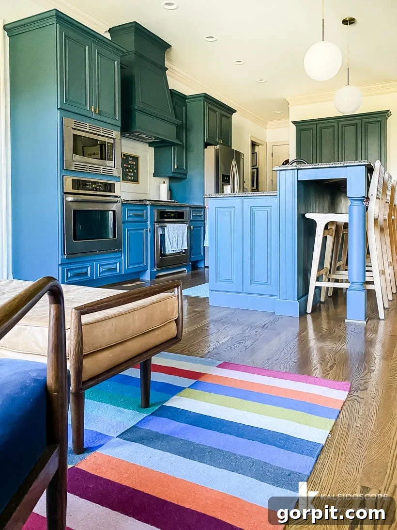 kitchen cabinets painted with Fusion Mineral Paint