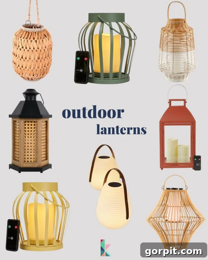A curated selection of outdoor furniture and decor items, including sofas, chairs, and ottomans, with options for various budgets.