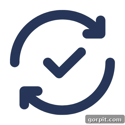 navy blue update icon