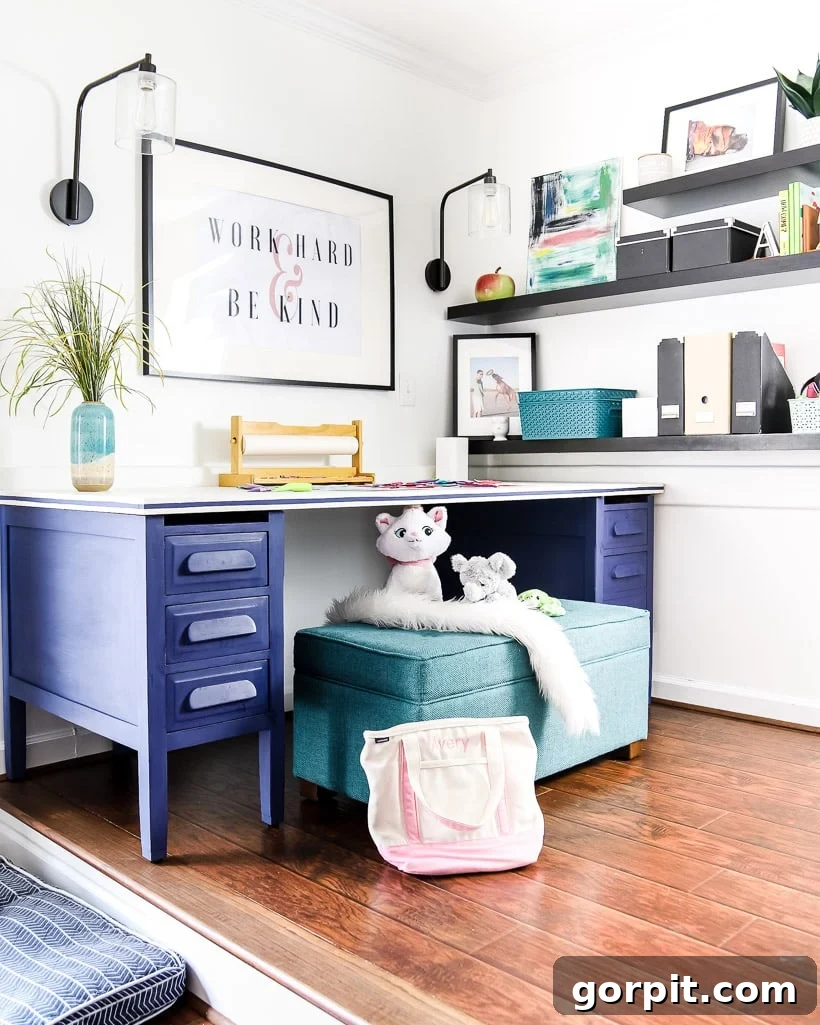 Small Art Big Style Your Guide to Decorating 4 Another perspective of a richly decorated family room shelf with layered small art
