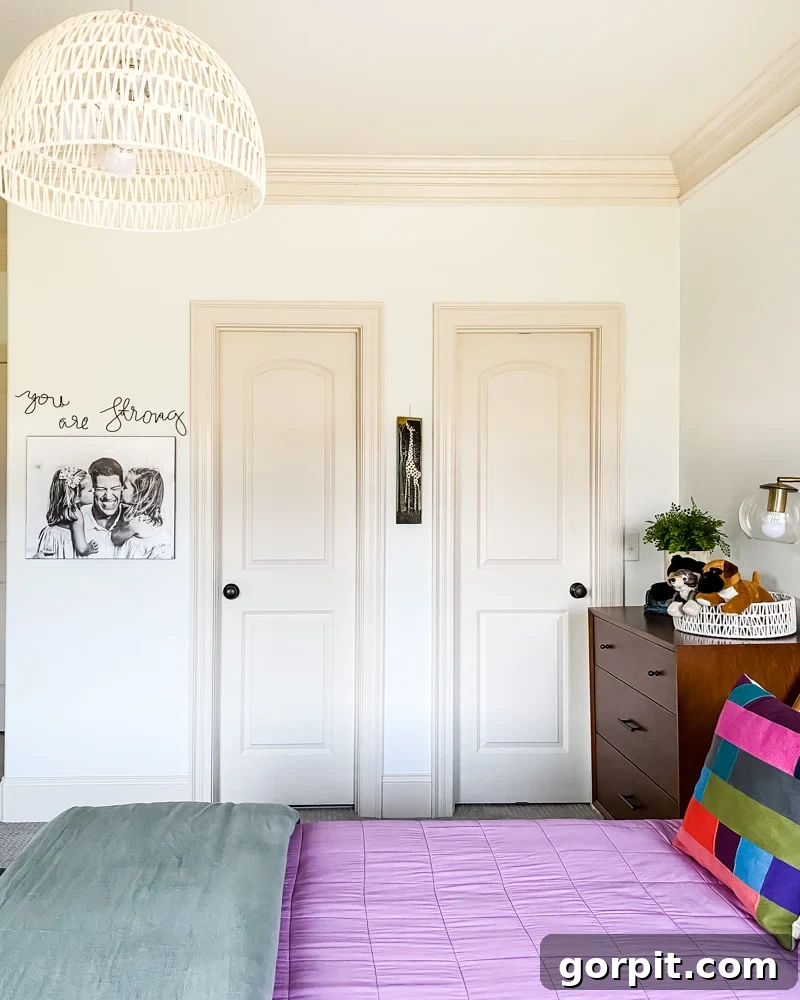 Your Guide to Perfect Paint Sheen Selection 5 satin paint sheen on contrasting trim