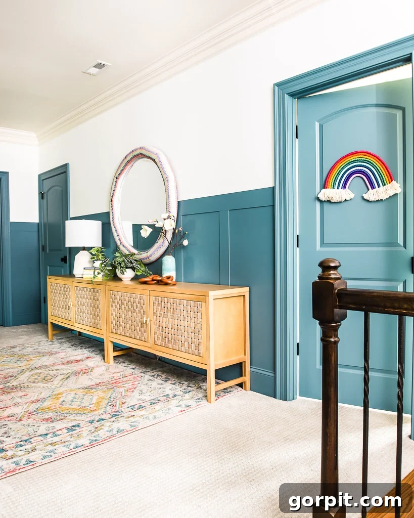 Your Guide to Perfect Paint Sheen Selection 6 satin paint on board and batten wall treatment