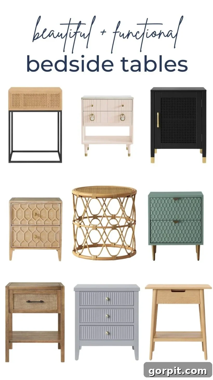 the best bedside table ideas