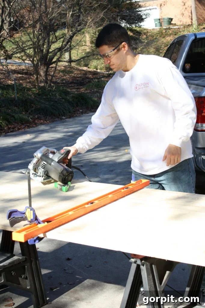 DIY Upholstered Headboard You Can Make This Afternoon 4 Precise wood cutting for an upholstered headboard project
