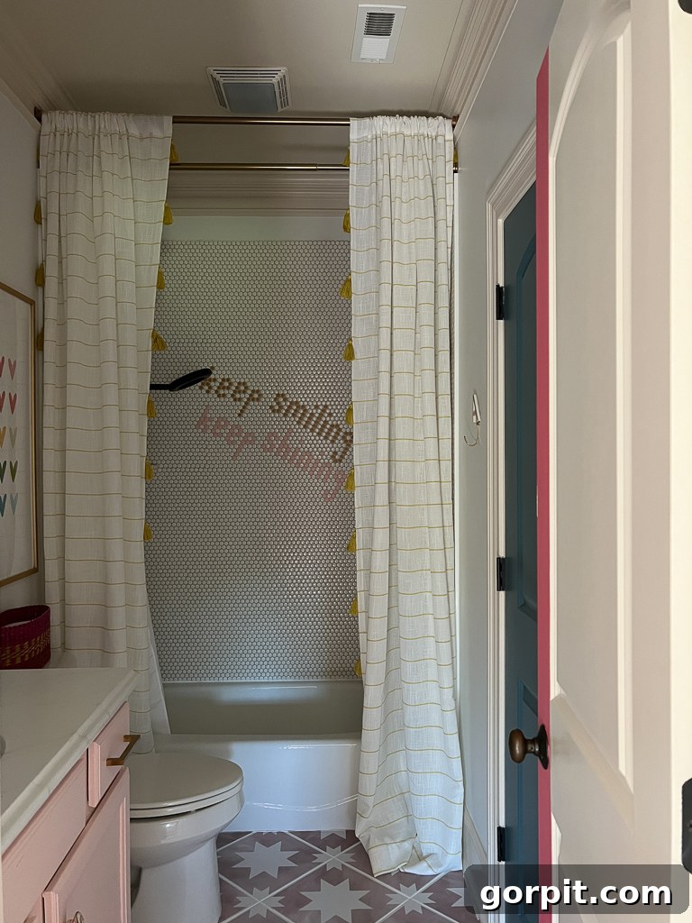 bathroom with no natural light