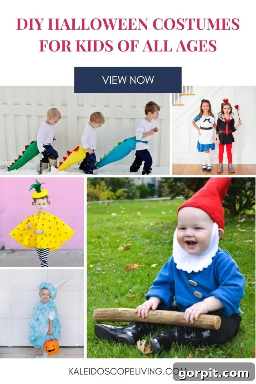 Adorable Homemade Costumes for Little Trick-or-Treaters 2 DIY Halloween costumes