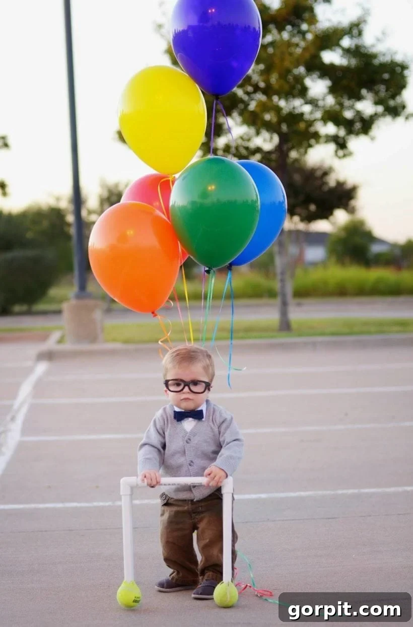 Adorable Homemade Costumes for Little Trick-or-Treaters 9 DIY toddler UP costume