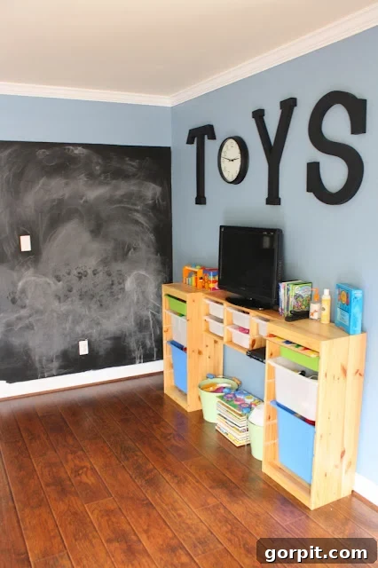 Vibrant Playroom Design - After Renovation